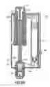 Fig. 08 - Open and closed valve medication delivery system for high pressure injections
