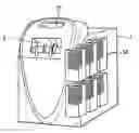 Fig. 01 - Financial transactions processing system including cash automation machine