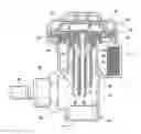 Fig. 01 - Flush valve handle assembly providing dual mode operation