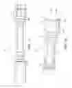 Fig. 07 - Shower Curtain Tension Rods