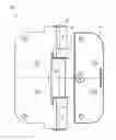 Fig. 01 - STRAP HINGE FOR THE CONNECTION OF A LEAF TO A FRAME SO AS TO BE PIVOTABLE ABOUT A HINGE AXIS