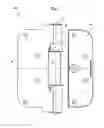 Fig. 02 - STRAP HINGE FOR THE CONNECTION OF A LEAF TO A FRAME SO AS TO BE PIVOTABLE ABOUT A HINGE AXIS
