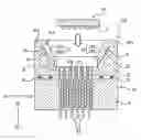 Fig. 01 - Tray in combination with electronic component attaching tool attached to the tray