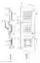 Fig. 44 - Tray in combination with electronic component attaching tool attached to the tray
