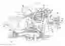 Fig. 01 - Hinge connections and power miter saw with hinge linkage linear guide including such hinge connections