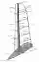 Fig. 01 - Wind-propelled vehicle including wing-sail