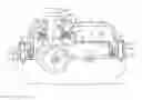 Fig. 01 - Fuel pump attachment structure