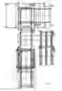 Fig. 02 - Apparatus for vertically aligning and accumulating stacks of pallets delivered to a pallet dispenser