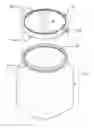 Fig. 01 - Sealing lid for a container