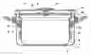 Fig. 01 - Cooking article with folding handle