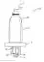Fig. 01 - Fluid dispenser selectively secured to a countertop