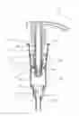 Fig. 01 - Dispenser with integral end stop structure