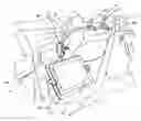 Fig. 01 - Support structure for electronic visual display device