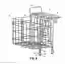 Fig. 08 - Detachable collapsible bicycle basket