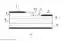 Fig. 01 - Silicon carbide bipolar junction transistor (BJT) having a surface electrode disposed on top of a dielectric layer formed at a region between emitter contact and base contact