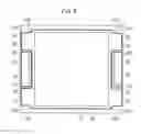 Fig. 05 - Planar light emitting device having structure for brightness uniformity and a compact area of non-light emitting part
