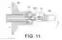 Fig. 10 - Vise with self-setting locking assembly having a spring actuated slide member for engaging a slide bar