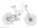 Fig. 01 - Bicycle with suspension