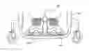 Fig. 01 - Wheelchair footpad device