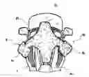 Fig. 01 - Protection device including an inflatable member