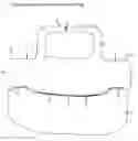 Fig. 01 - Highchair lap bib