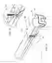 Fig. 10 - Removable cup holder for arm of seat