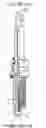 Fig. 01 - Spark plug with alumina-based insulator