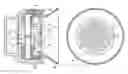 Fig. 01 - Wireless power feeder, light source cartridge, and wireless illumination system