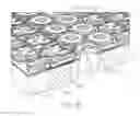 Fig. 19 - Sensing device for sensing surface regions