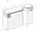 Fig. 01 - Nozzle assembly having polymeric coating on moving and stationary portions of roof