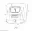 Fig. 04 - Audio visual alarm housing
