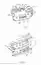 Fig. 03 - Bracket member and a coupling member for supporting a screening device in a window or door frame, a window or door and a screening device
