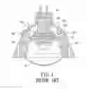 Fig. 02 - Lamp and heat sink thereof