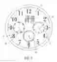 Fig. 08 - Multiple display clock