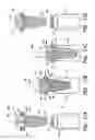 Fig. 10 - Method and apparatus for stretching and crystallizing the neck finish of a molded plastic article