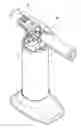 Fig. 01 - FLAME ADJUSTING STRUCTURE OF GAS BURNER