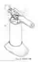 Fig. 05 - FLAME ADJUSTING STRUCTURE OF GAS BURNER