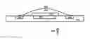 Fig. 01 - Micro electro-mechanical sensor (MEMS) fabricated with ribbon wire bonds