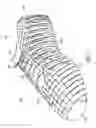 Fig. 02 - Article of footwear comprising a plurality of strips