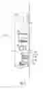Fig. 04 - Reversible mortise lock