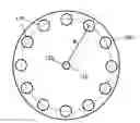 Fig. 01 - GEAR WITH MULTIPLE MAGNETIC TOOTH ENGAGEMENT
