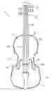Fig. 01 - Air flow restrictor for stringed instruments having a sound box