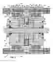 Fig. 03 - Fluid working machine with cylinders coupled to split exterior ports by electrohydraulic valves