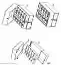 Fig. 02 - Eyeglass and sunglass display and carrying case