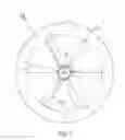 Fig. 06 - Sub sea central axis turbine with rearwardly raked blades