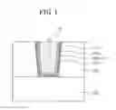 Fig. 02 - Electrical conductor line having a multilayer diffusion barrier for use in a semiconductor device and method for forming the same