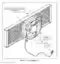 Fig. 16 - Reconfigurable system allowing air flow through an open window while blocking precipitation