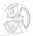 Fig. 01 - Eccentric dual stepping gear roller bearing system