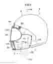 Fig. 02 - Cheek pad for helmet and helmet