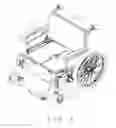 Fig. 04 - Folding device for wheelchair